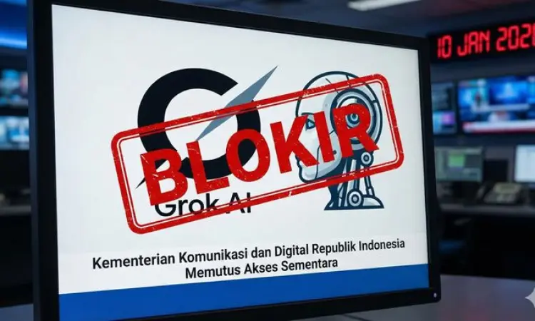 Darurat Deepfake: Kominfo Blokir Akses Grok AI Milik X di Indonesia