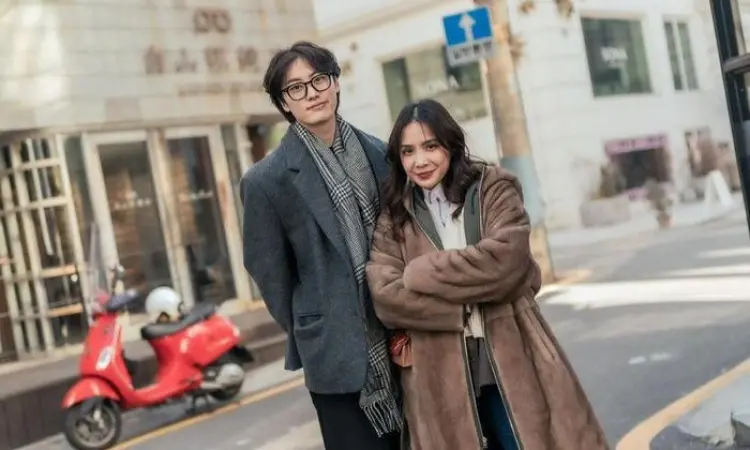 Nagita Slavina dan Rafathar Bertemu Lee Won Jung, Bintang Drakor 'Hierarchy'