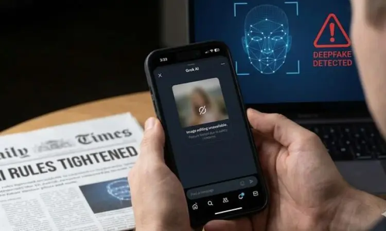 Senator AS Desak Apple dan Google Hapus X dan Grok dari Toko Aplikasi